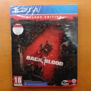 BACK4BLOOD DELUXE EDITION PLAYSTATION 4 TURTLE ROCK STUDIOS PS4 NUOVO
