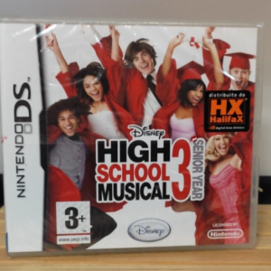 HIGH SCHOOL MUSICAL 3 SENIOR YEAR DISNEY NINTENDO DS NUOVO HALIFAX COMP 2DS/3DS