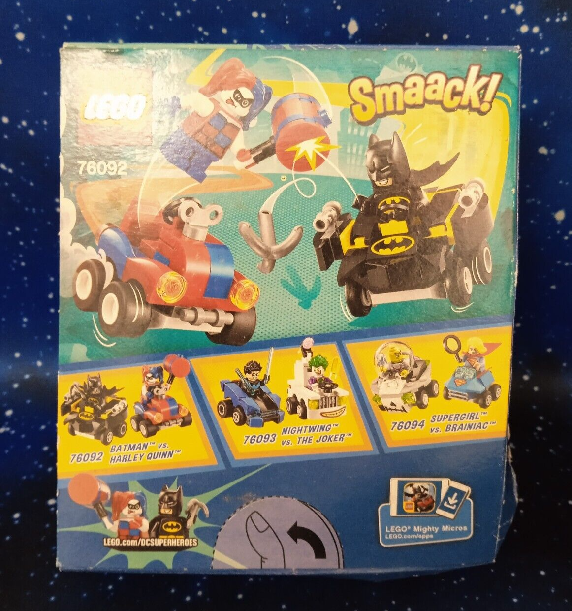 LEGO DC SUPER HEREOS MIGHTY MICRO BATMAN VS HARLEY QUINN - immagine 2
