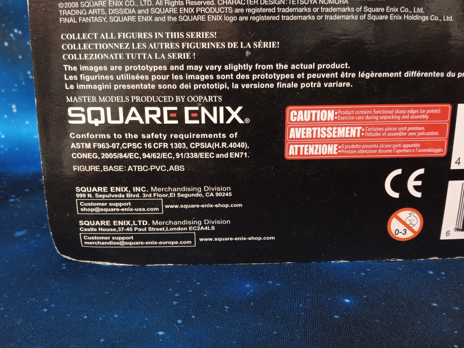 DISSIDIA FINAL FANTASY TRADING ARTS VOL. 1 CLOUD STRIFE SQUARE ENIX PRODUCTION - immagine 7