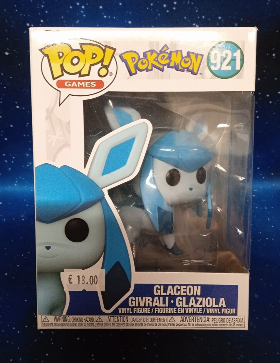 FUNKO POP! GAMES POKÉMON 921 GLACEON
