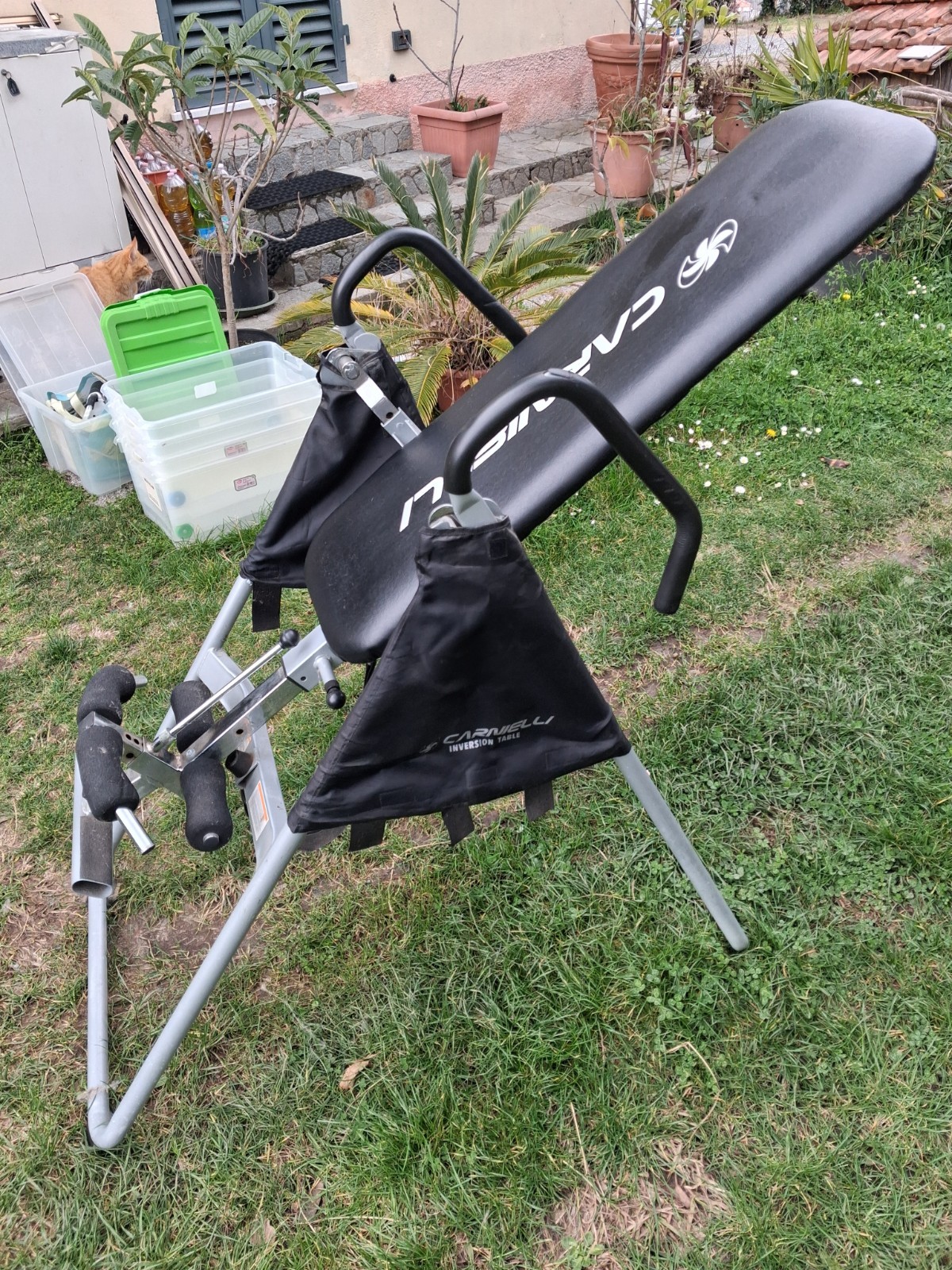 PANCA INVERSIONE CARNIELLI INVERSION TABLE USATA - immagine 3