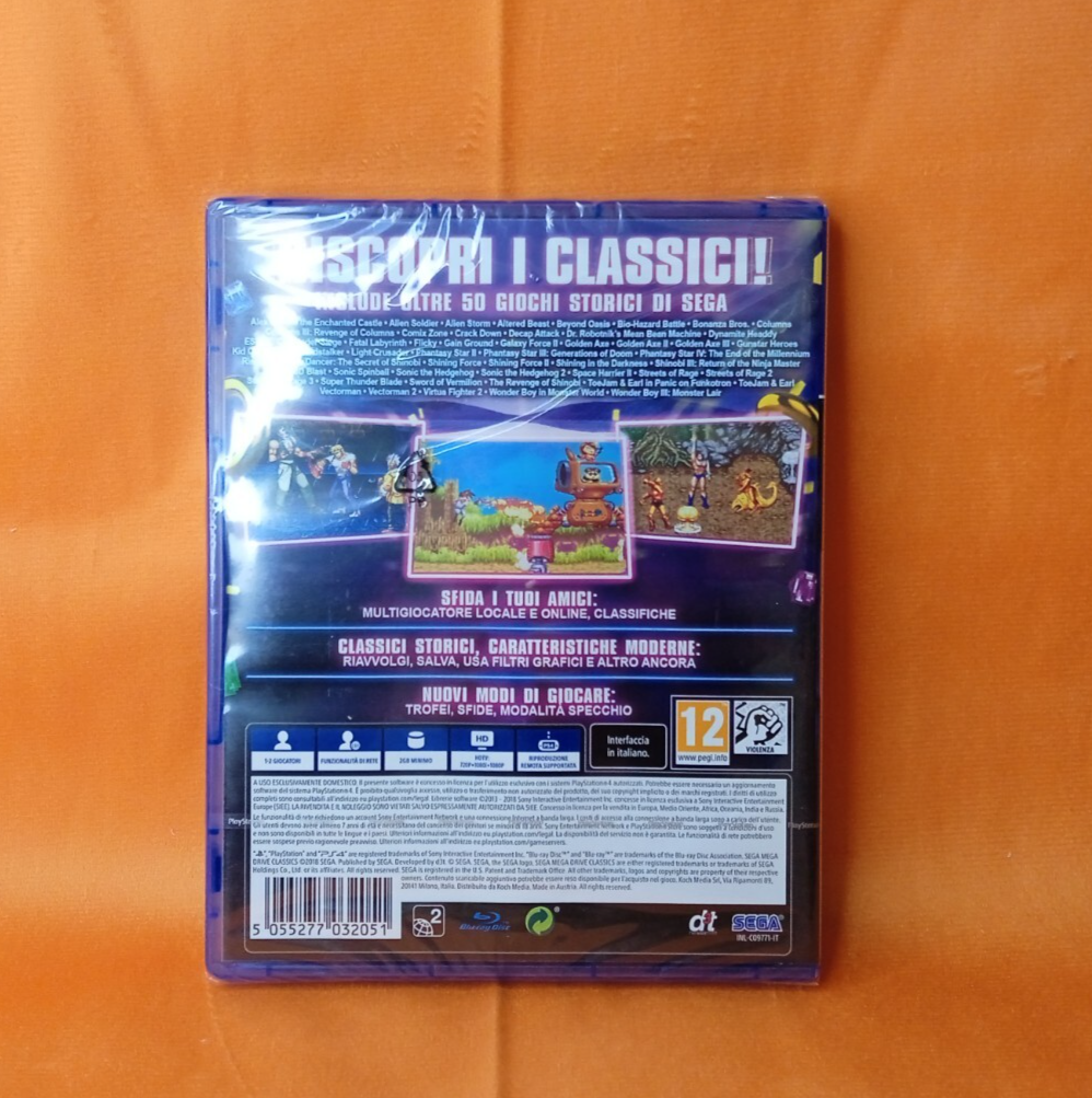 SEGA MEGA DRIVE CLASSICS OLTRE 50 CLASSICI PS4 PLAYSTATION 4 - immagine 2