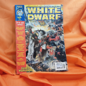 WHITE DWARF 208 MAY GAMES WORKSHOP