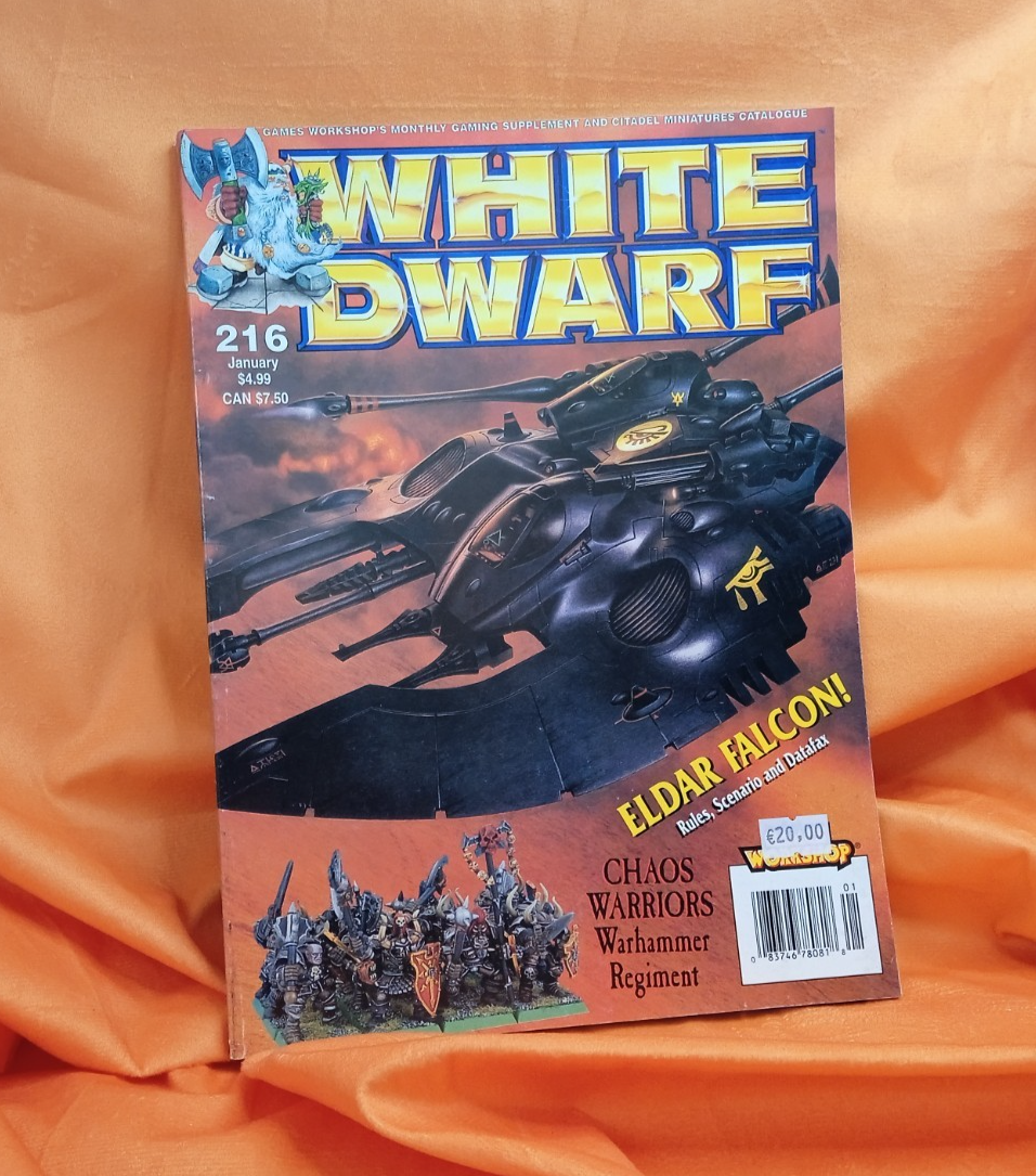 WHITE DWARF 216 JANUARY GAMES WORKSHOP