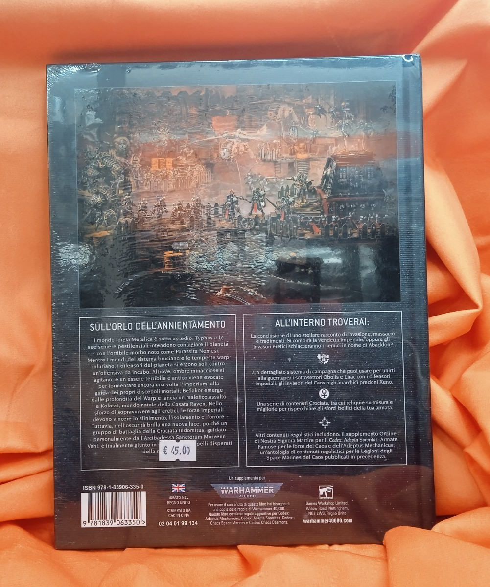 WARHAMMER 40.000 40K ATTO II IL IBRO DEL FUOCO ZONA DI GUERRA CHARADON GW - immagine 2