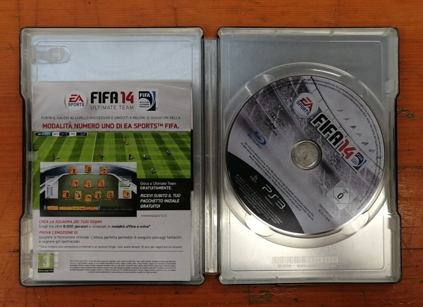 FIFA 14 STEELBOOK JUVENTUS PLAYSTATION 3 PS3 EA SPORTS USATO - immagine 3