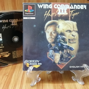 WING COMMANDER III HEART OF THE TIGER PLAYSTATION 1 PSONE PSX PS1