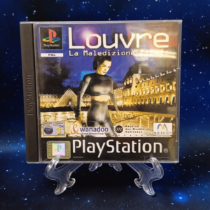 LOUVRE LA MALEDIZIONE FINALE PLAYSTATION 1 PS1 PSX PSONE SONY MICROIDS PAL USATO