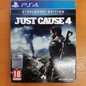JUST CAUSE 4 STEELBOOK EDITION PLAYSTATION 4 PS4 SQUARE ENIX USATO