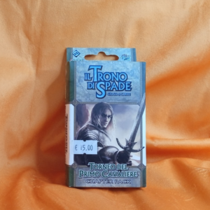 IL TRONO DI SPADE GIOCO DI CARTE TORNEO DEL PRIMO CAVALIERE CHAPTER PACK