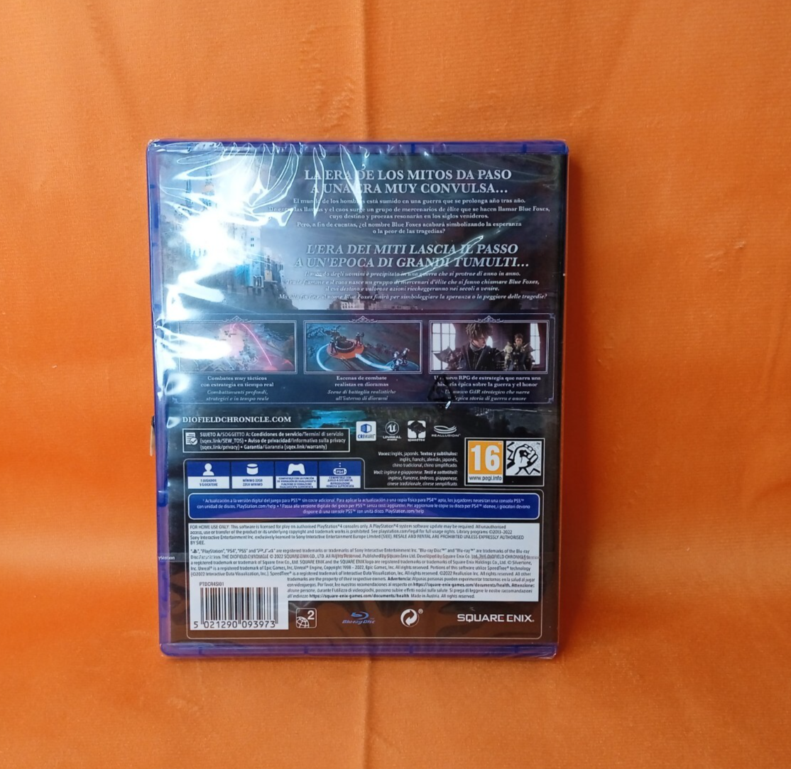 THE DIOFIELD CHRONICLE PS4PLAYSTATION 4 SQUARE ENIX - immagine 2