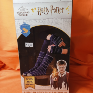 KIT CALZINI ALL'UNCINETTO CORVONERO HARRY POTTER WIZARDING WORLD RAVENCLAW