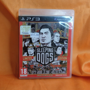 SLEEPING DOGS LIMITED EDITION PLAYSTATION PS3 SQUARE ENIX