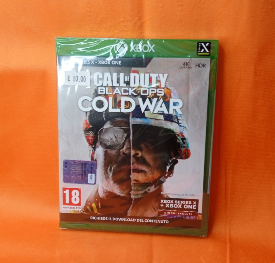 CALL OF DUTY BLACK OPS COLD WAR XBOX ONE SERIES X NUOVO MICROSOFT ACTIVISION RAV