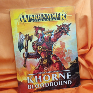WARHAMMER AGE OF SIGMAR CHAOS BATTLETOME KHORNE BLOODBOUND