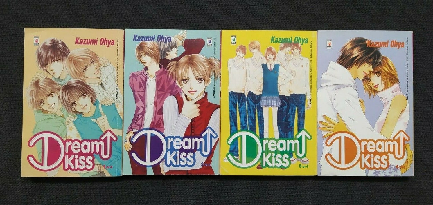 DREAM KISS 1 - 4 STAR COMICS KAZUMI OHYA