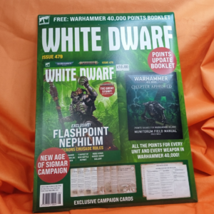 WHITE DWARF ISSUE 479 WARHAMMER 40.000 40K AGE OF SIGMAR GAMES WORKSHOP