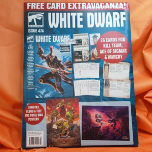 WHITE DWARF ISSUE 474 WARHAMMER 40.00 40K AGE OF SIGMAR GAMES WORKSHOP