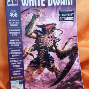 WHITE DWARF ISSUE 466 WARHAMMER 40.000 40K AGE OF SIGMAR GAMES WORKSHOP