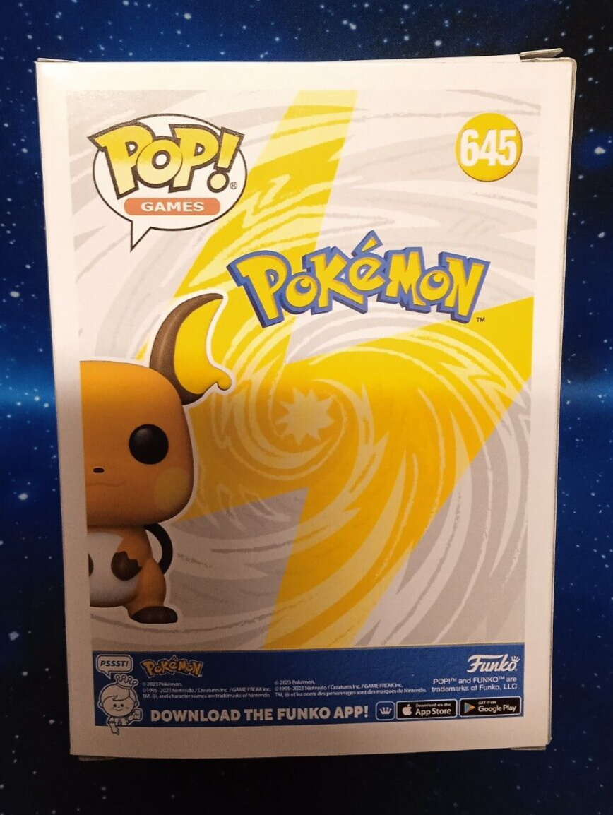 FUNKO POP! GAMES POKÉMON 645 RAICHU - immagine 2