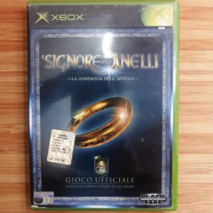 IL SIGNORE DEGNI ANELLI LA COMPAGNIA DELL'ANELLO XBOX BLACK LABEL USATO