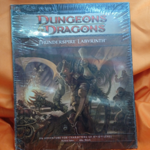 DUNGEON & DRAGONS A HEROIC TIER ADVENTURE THUNDERSPIRE LABYRINTH INGLESE