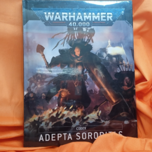 WARHAMMER 40.000 40K CODEX ADEPTA SOROSITAS 9 EDIZIONE
