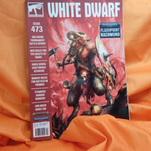 WHITE DWARF ISSUE 473 WARHAMMER 40.000 40K AGE OF SIGMAR GAMES WORKSHOP
