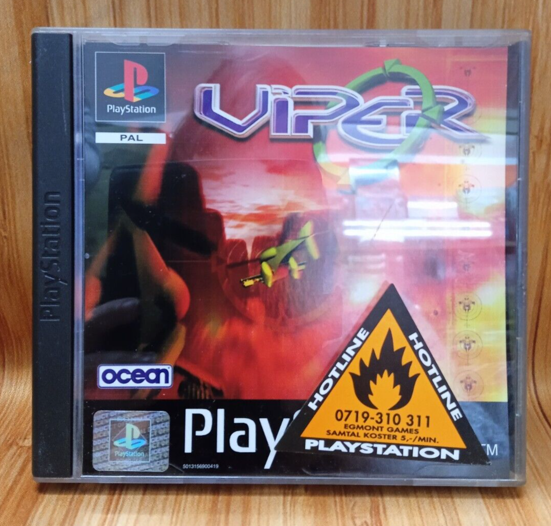 VIPER PLAYSTATION 1 PS1 PSX PSONE OCEAN USATO