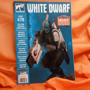 WHITE DWARF ISSUE 478 WARHAMMER KILL TEAM AGE OF SIGMAR 40.000 GAMES WORKSHOP