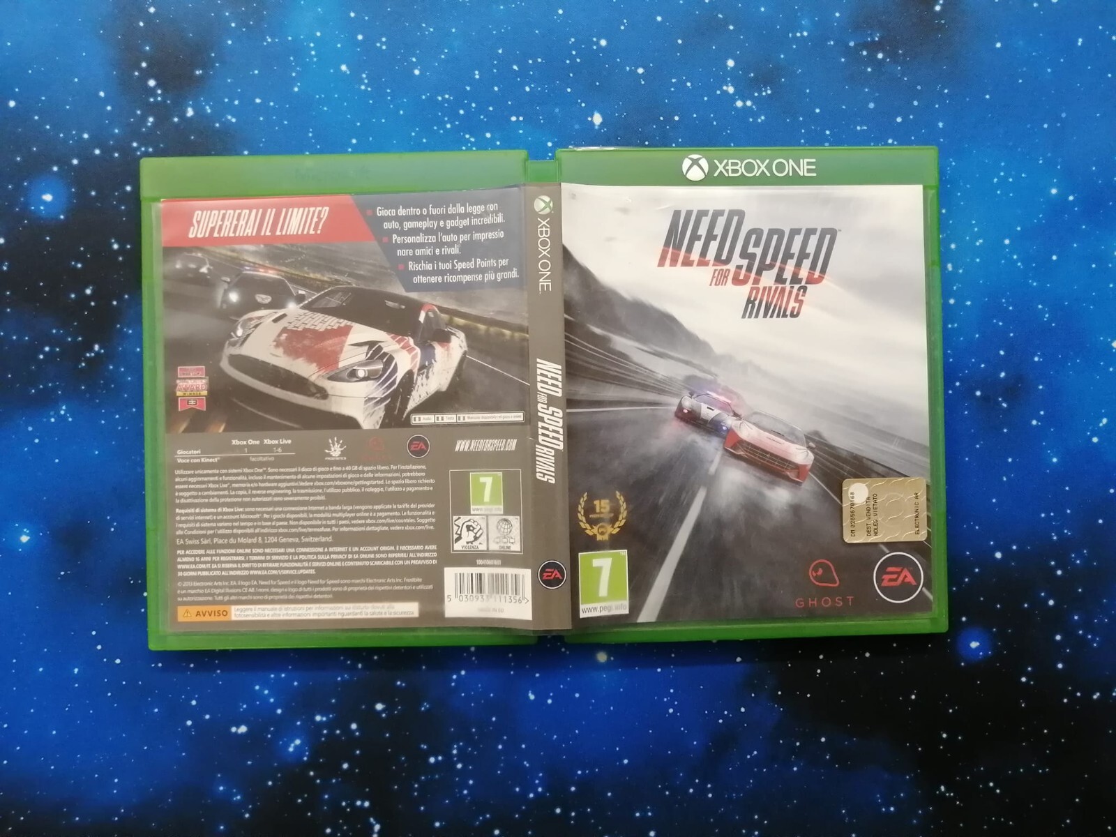 NEED FOR SPEED RIVALS EA GHOST XBOX ONE USATO XBOX1 - immagine 3
