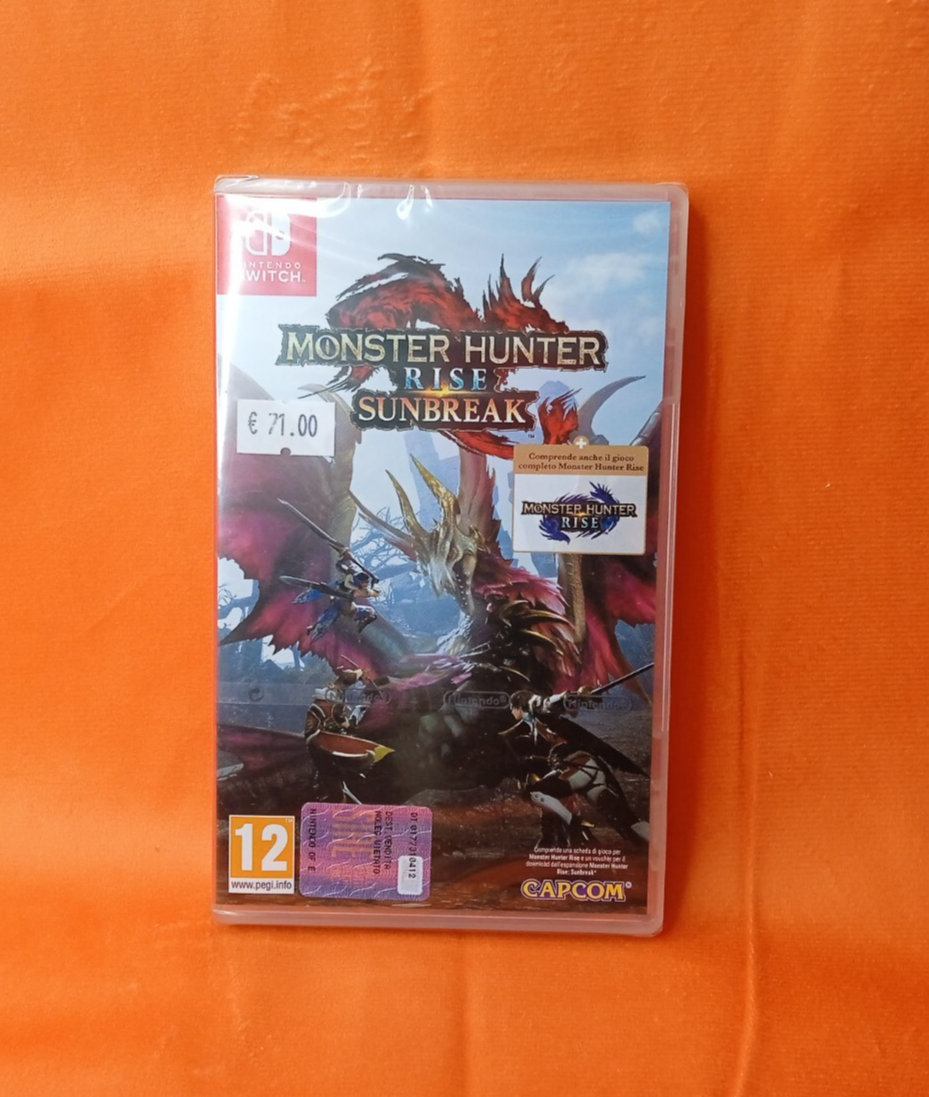 MONSTER HUNTER RISE + SUNBREAK NINTENDO SWITCH CAPCOM