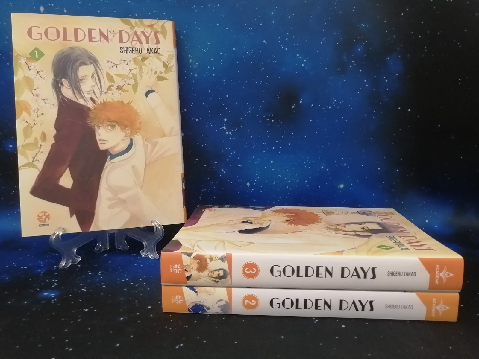 GOLDEN DAYS 1 - 3 GOEN ACADEMY SHIGERU TAKAO