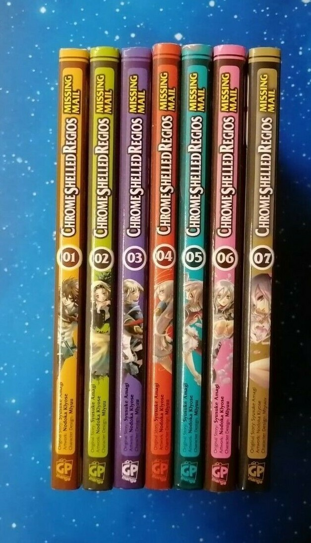 CHROME SHELLED REGIOS: MISSING MAIL 1 - 7 USATI GP MANGA Nodoka Kiyose - immagine 2