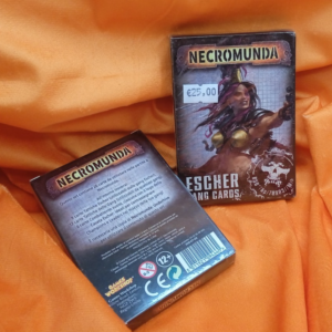 NECROMUNDA PACCHETTO ESCHER GANG CARDS GAMES WORKSHOP GW ITALIANO