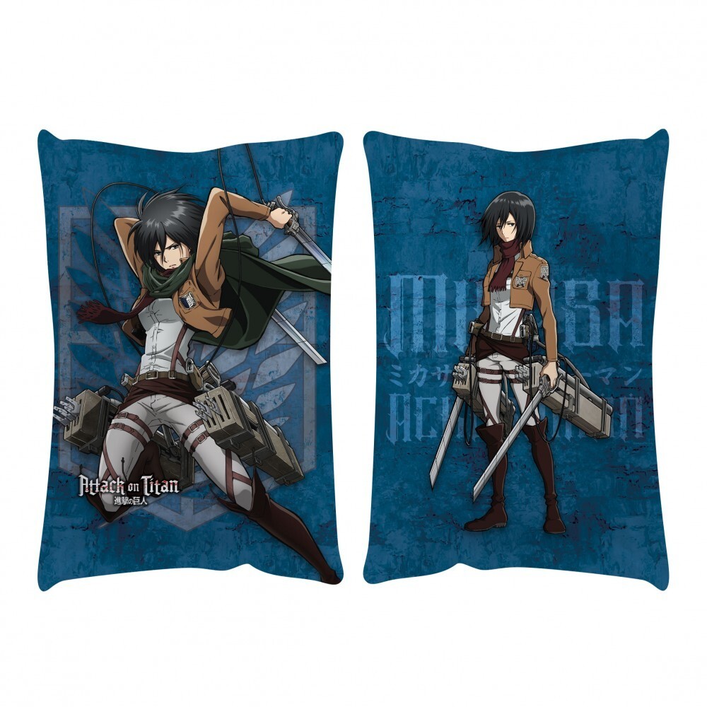 ATTACK ON TITAN HUG SIZE PILLOW 33cmx50cm - immagine 3