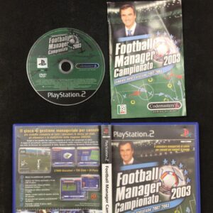 FOOTBALL MANAGER CAMPIONATO 2003 PS2 USATO CODEMASTERS PLAYSTATION 2