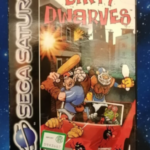 THREE DIRTY DWARVES SEGA SATURN SEGA SOFT SIGILLO ORIGINALE