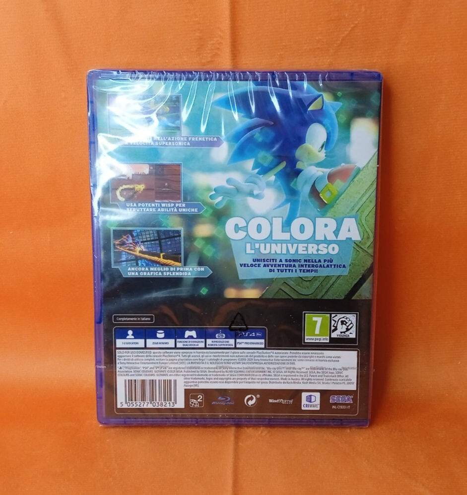 SONIC COLOURS ULTIMATE PS4 PLAYSTATION 4 SEGA - immagine 2