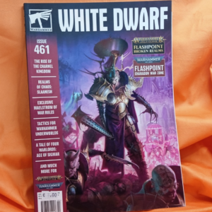 WHITE DWARF ISSUE 461 WARHAMMER 40.000 40K AGE OF SIGMAR GAMES WORKSHOP