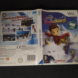FAMILY SKI E SNOWBOARD WII USATO NINTENDO NAMCO