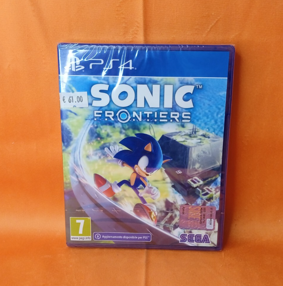 SONIC FRONTIERS PLAYSTATION 4 PS4 SEGA