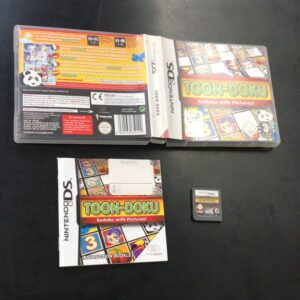 TOON DOKU SUDOKU WITH PICTURES DS MAJESCO USATO 2DS/3DS IN ITALIANO