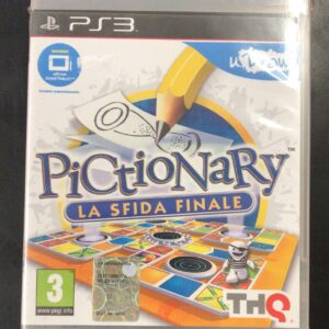 PICTIONARY LA SFIDA FINALE UDRAW NUOVO PS3 ITALIANO THQ RICHIEDE UDRAW TABLET