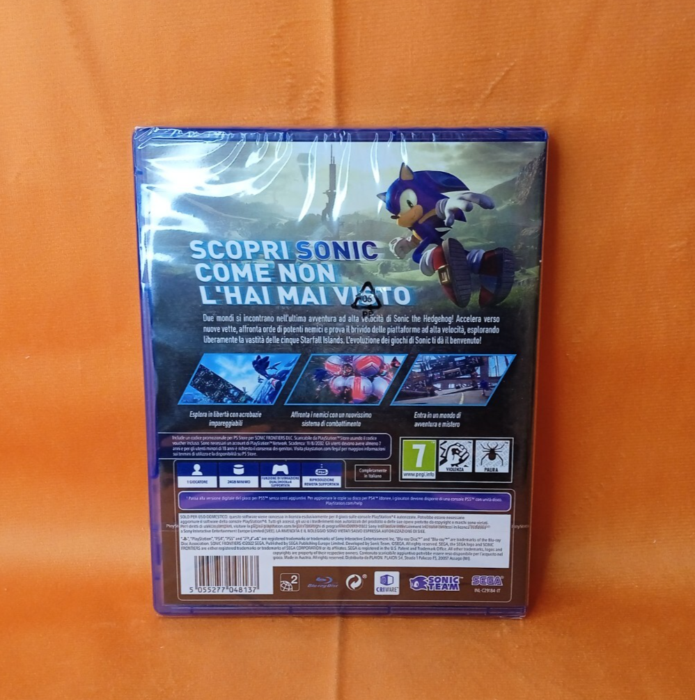 SONIC FRONTIERS PLAYSTATION 4 PS4 SEGA - immagine 2