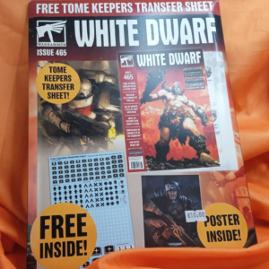 WHITE DWARF ISSUE 465 WARHAMMER 40.000 40K AGE OF SIGMAR GAMES WORKSHOP
