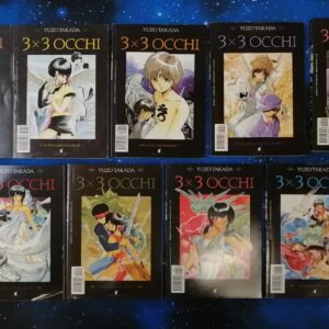 3 X 3 OCCHI 1 - 11 STAR COMICS USATI TRINETRA Yūzo Takada