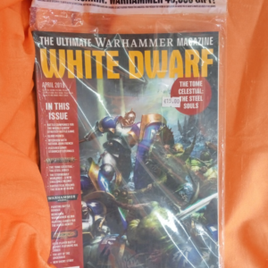 WHITE DWARF APRIL 2019 THE ULTIMATE WARHAMMER MAGARINE GAMES WORKSHOP