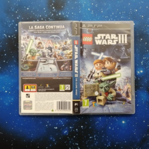 LEGO STAR WARS 3 THE CLONE WARS PSP USATO TT GAMES LUCASARTS WARS III